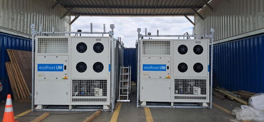 Contentores frigoríficos alimentados a energia solar